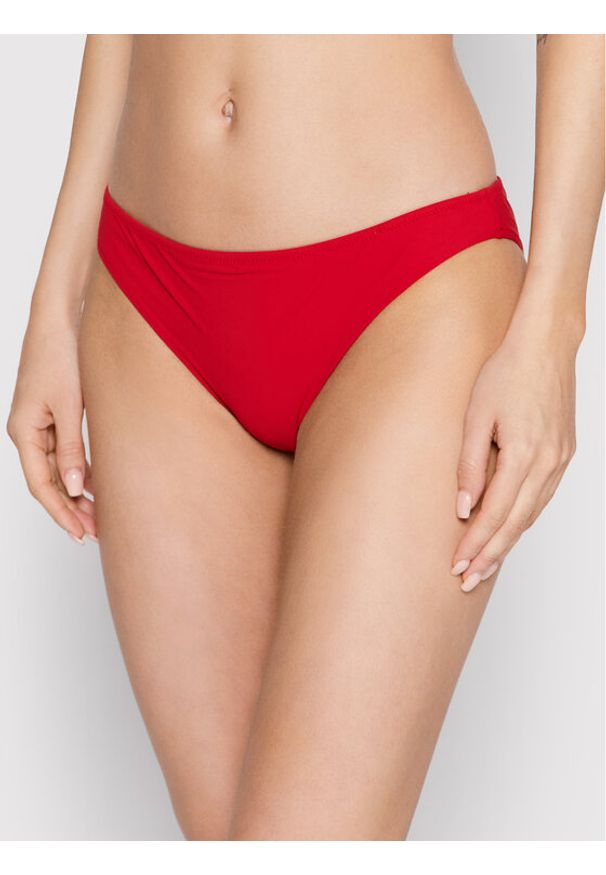 Etam Dół od bikini Essentielle 6524576 Czerwony. Kolor: czerwony. Materiał: syntetyk