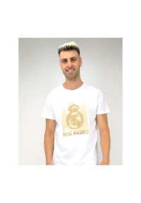 AC MILAN - Koszulka z herbem Realu Madryt dla dorosłych unisex. Kolor: biały