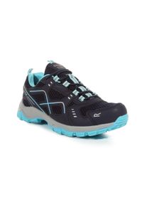 Buty trekkingowe damskie Vendeavour Regatta. Kolor: brązowy, niebieski, zielony, wielokolorowy. Materiał: poliester. Styl: sportowy