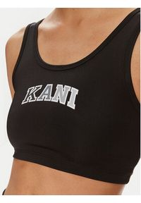 Karl Kani Biustonosz top Small Serif 6131340 Czarny Slim Fit. Kolor: czarny. Materiał: syntetyk #3
