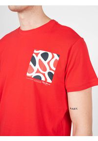 Pepe Jeans T-shirt "Alford" | PM508260 | Alford | Mężczyzna | Czerwony. Okazja: na co dzień. Kolor: czerwony. Materiał: bawełna. Wzór: nadruk. Styl: casual #4