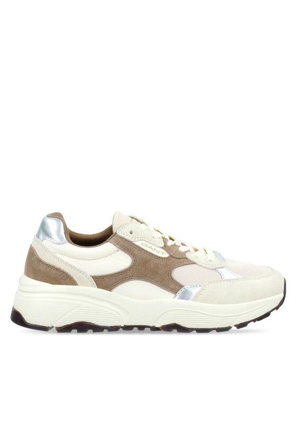 GANT - Gant Sneakersy 31531050 Beżowy. Kolor: beżowy. Materiał: materiał