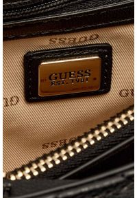 Guess - GUESS Czarna damska torebka Melisandra. Kolor: czarny. Materiał: skórzane #4