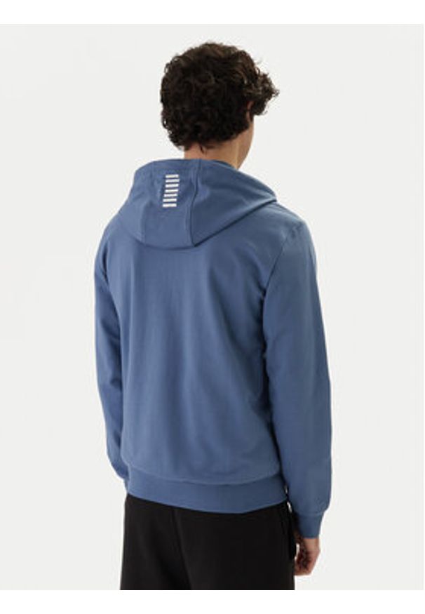 EA7 Emporio Armani Bluza 8NPM33 PJVRZ UB064 Niebieski Regular Fit. Kolor: niebieski. Materiał: bawełna