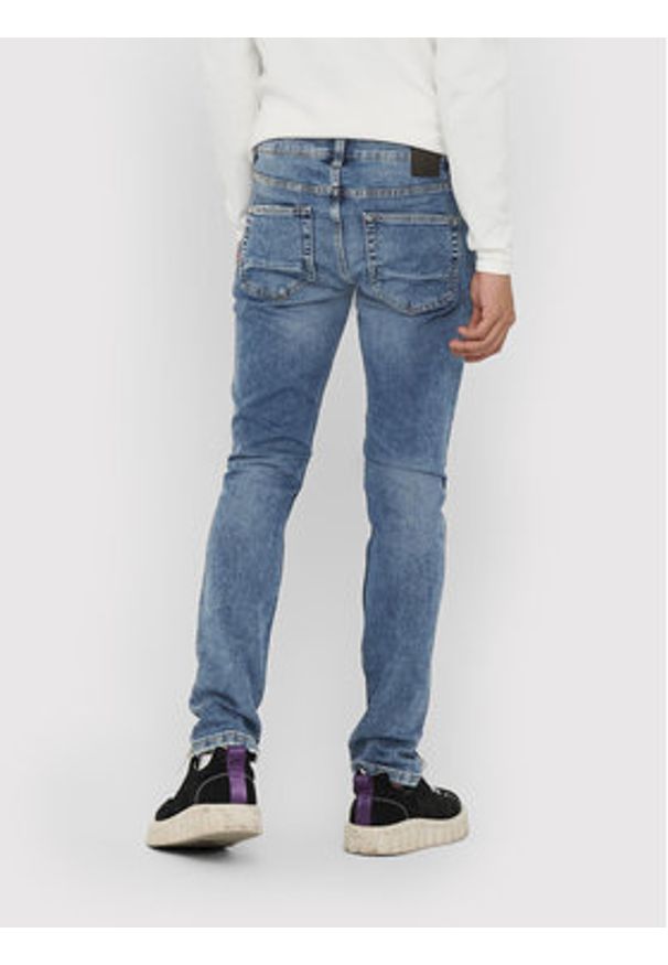 Only & Sons Jeansy Loom 22018653 Niebieski Slim Fit. Kolor: niebieski