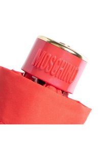 MOSCHINO Parasolka Supermini C 8061 Czerwony. Kolor: czerwony. Materiał: materiał
