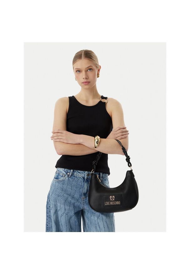 Love Moschino - Torebka LOVE MOSCHINO. Kolor: czarny