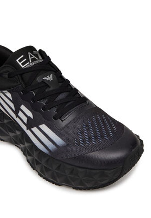 EA7 Emporio Armani Sneakersy X8X239 XK432 S336 Czarny. Kolor: czarny. Materiał: materiał