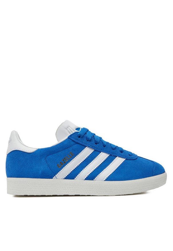 Adidas - adidas Sneakersy Gazelle IG2093 Niebieski. Kolor: niebieski. Materiał: zamsz, skóra. Model: Adidas Gazelle