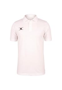 GILBERT - Polo Gilbert Quest. Okazja: na co dzień. Typ kołnierza: polo. Kolor: biały. Materiał: bawełna. Styl: casual #1