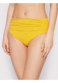 Chantelle Dół od bikini Oxygene C69380 Żółty. Kolor: żółty. Materiał: syntetyk