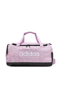 Adidas - adidas Torba Linear Graphic Small JF8474 Fioletowy. Kolor: fioletowy. Materiał: materiał #1