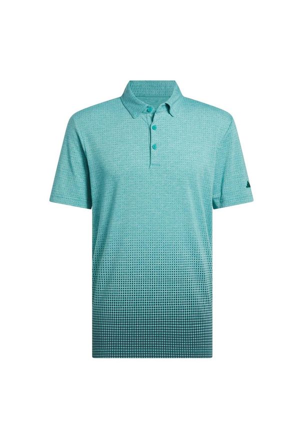 Adidas - Koszulka Go-to Rise Print Polo. Typ kołnierza: polo. Kolor: niebieski. Wzór: nadruk