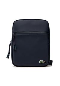 Lacoste Saszetka M Flat Crossover Bag NH3308LV Niebieski. Kolor: niebieski. Materiał: materiał #4