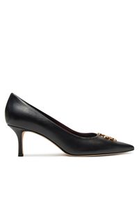 Tory Burch Czółenka Eleanor Pump 157963 Czarny. Kolor: czarny. Materiał: skóra