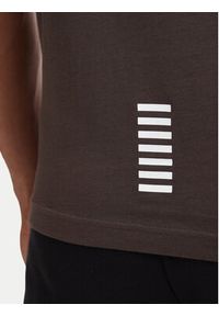 EA7 Emporio Armani T-Shirt 8NPT25 PJVPZ U6027 Brązowy Regular Fit. Kolor: brązowy. Materiał: bawełna #2