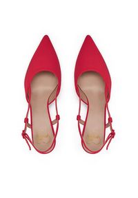 Love Moschino - LOVE MOSCHINO Sandały JA10627G1MIMX500 Czerwony. Kolor: czerwony. Materiał: materiał #3