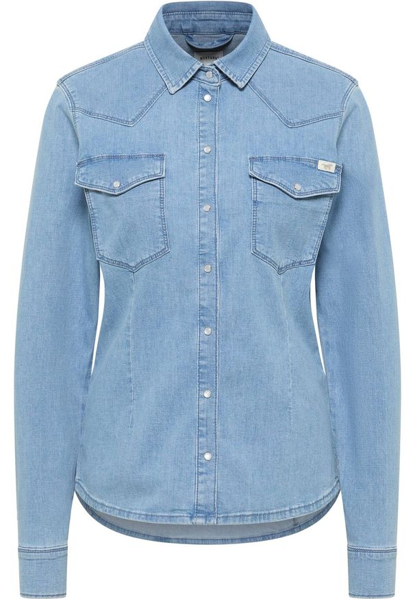 Damska Koszula Mustang Style Cody Denim Shirt Denim Blue 1016935 5000 400. Materiał: denim