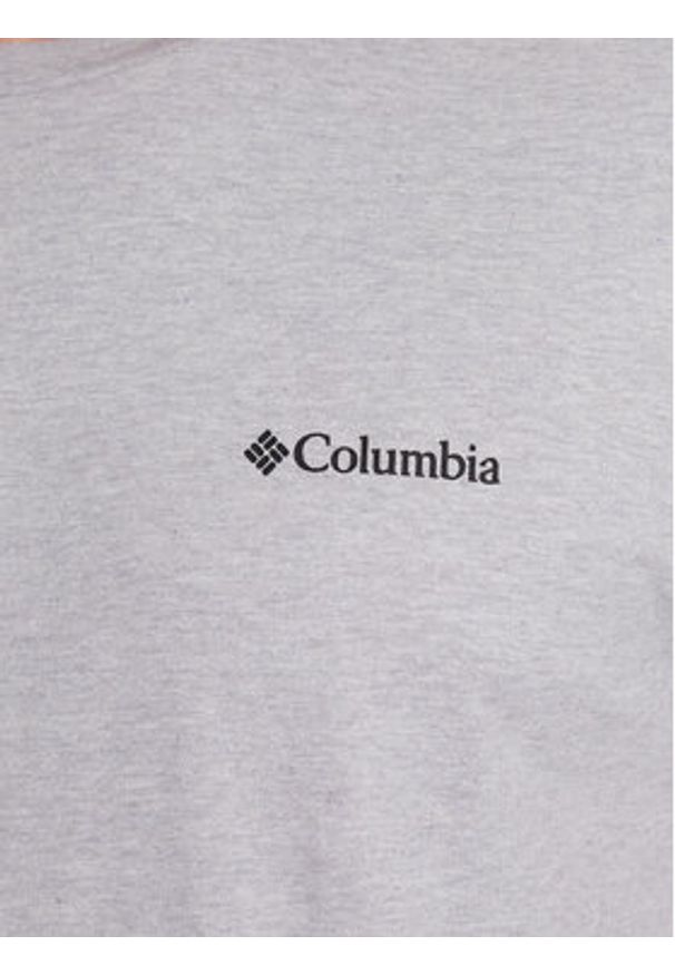 columbia - Columbia T-Shirt Rapid Ridge™ Back Graphic Tee II Szary Regular Fit. Kolor: szary. Materiał: syntetyk, bawełna