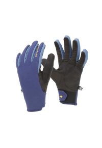 SEALSKINZ - Wodoodporne rękawice z kontrolą fuzji Sealskinz all weather. Kolor: czarny, niebieski, wielokolorowy. Sport: kolarstwo