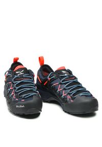 Salewa Trekkingi Ws Wildfire Edge Gtx GORE-TEX 61376-3965 Granatowy. Kolor: niebieski. Materiał: materiał #4