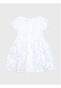 Guess Sukienka elegancka A3RK29 WF6J0 Biały Regular Fit. Kolor: biały. Materiał: bawełna. Styl: elegancki