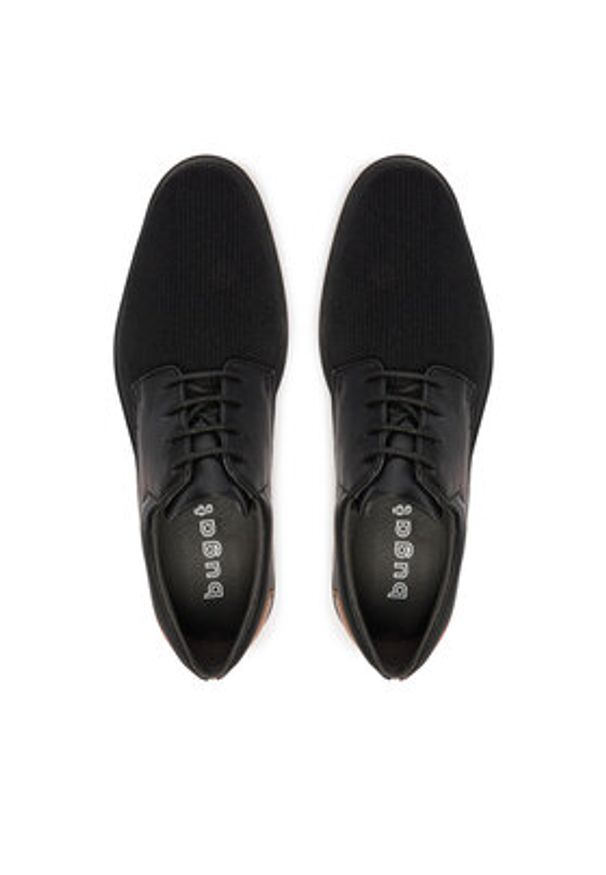 Bugatti Półbuty 335-AVE01-6950 Czarny. Kolor: czarny. Materiał: skóra