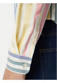 Tommy Jeans Koszula Oxford DM0DM23246 Kolorowy Relaxed Fit. Materiał: bawełna. Wzór: kolorowy #3