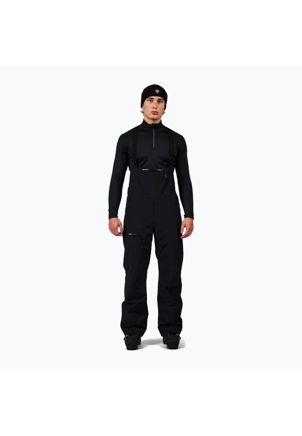 Spodnie narciarskie męskie Rossignol Outerlimits Insulated Bib. Kolor: czarny. Sezon: zima. Sport: narciarstwo