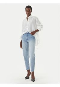 Hugo - HUGO Jeansy Garlene 50556975 Błękitny Mom Fit. Kolor: niebieski #5