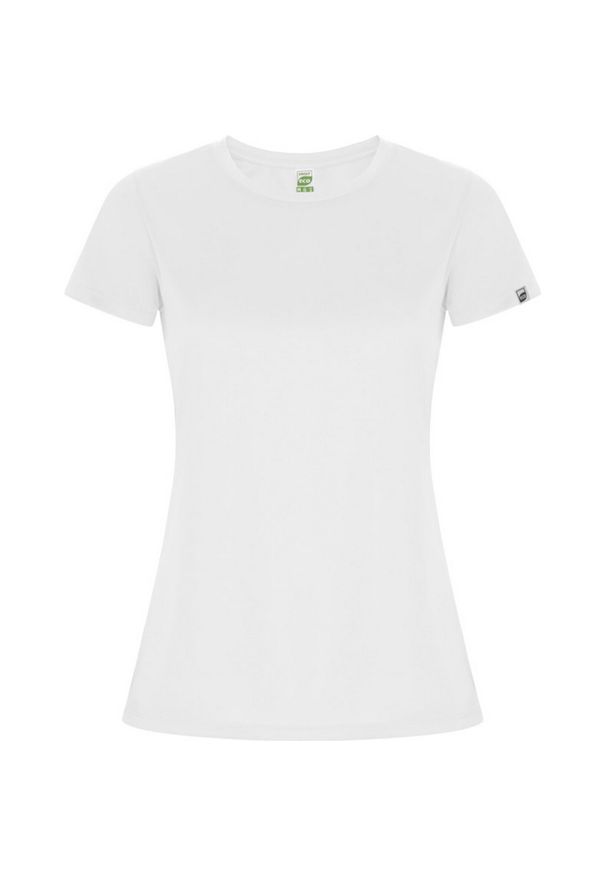 ROLY - Damska Koszulka Sportowa Imola. Kolor: biały. Sport: turystyka piesza