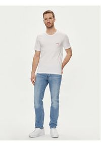 Hugo Komplet 3 t-shirtów 50493972 Biały Regular Fit. Kolor: biały. Materiał: bawełna