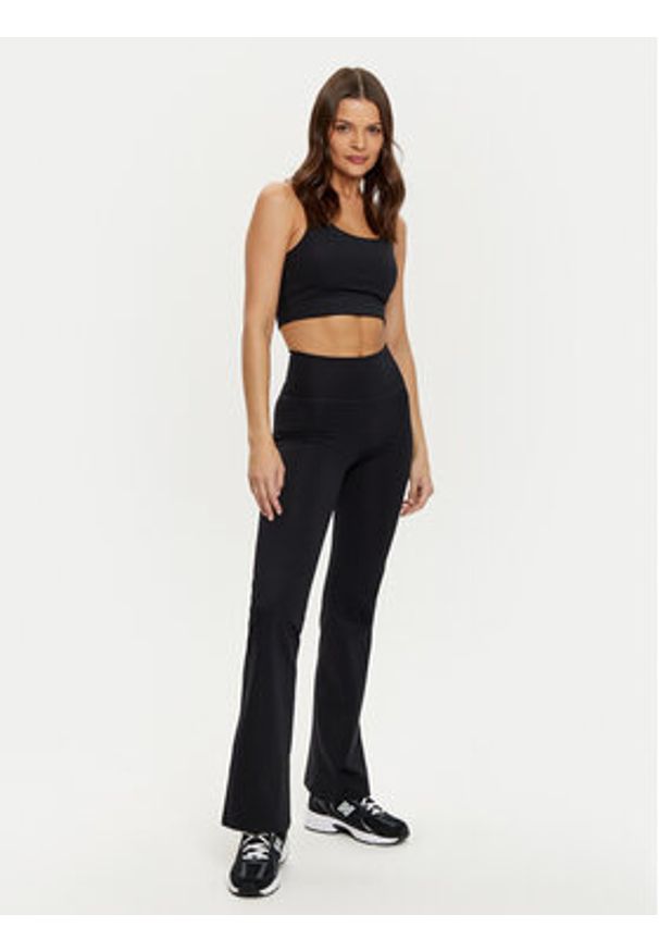 GIRLFRIEND COLLECTIVE - Girlfriend Collective Legginsy Compressive 4038 Czarny Flare Fit. Kolor: czarny. Materiał: syntetyk