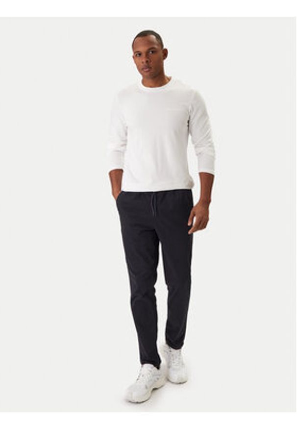 Jack & Jones Joggery Stace Dylan 12288472 Granatowy Regular Fit. Kolor: niebieski. Materiał: bawełna