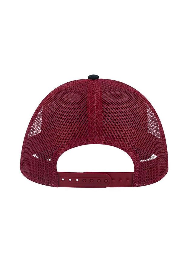ATLANTIS - Rapper Canvas 5 Panel Trucker Cap. Kolor: czerwony, brązowy, niebieski, wielokolorowy