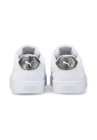 Buty do chodzenia damskie Puma Skye Clean. Zapięcie: sznurówki. Kolor: biały, szary, wielokolorowy. Materiał: guma, materiał, syntetyk. Szerokość cholewki: normalna. Sport: turystyka piesza