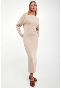 Marella - Sweter damski wełniany Grinta MARELLA MONOCHROME. Materiał: wełna #3