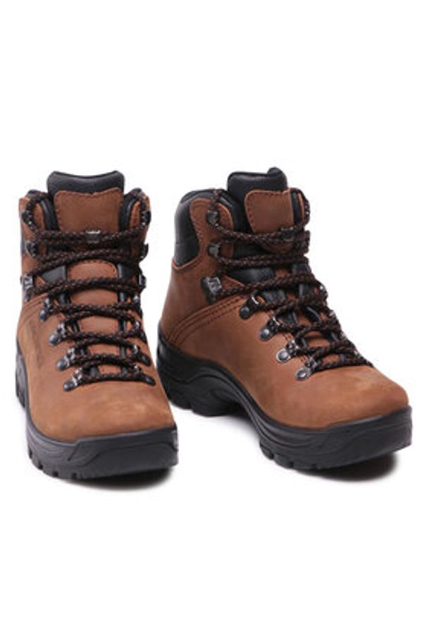 Alpina Trekkingi Tundra 6364-2 Brązowy. Kolor: brązowy. Materiał: skóra, nubuk