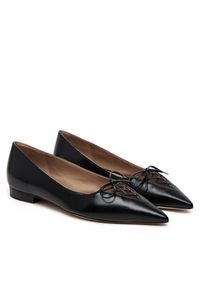 MALONE SOULIERS Baleriny Hedy Flat 10-4 Czarny. Kolor: czarny. Materiał: skóra #6