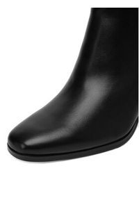 DeeZee Botki 1626 Czarny. Kolor: czarny. Materiał: syntetyk, materiał #4