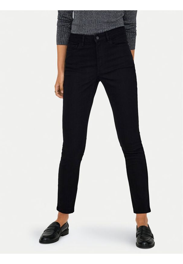 only - ONLY Jeansy Iconic 15333948 Czarny Skinny Fit. Kolor: czarny