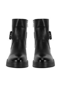 Jenny Fairy Botki HY6137-1 Czarny. Kolor: czarny. Materiał: skóra #5