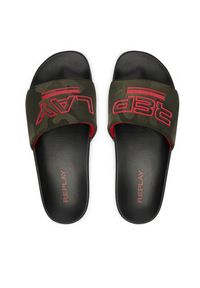 Replay - REPLAY Klapki GMF1A .000.C0082T Zielony. Kolor: zielony. Materiał: syntetyk #2