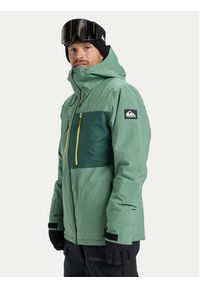 Quiksilver Kurtka snowboardowa Sycamore Solid 20K EQYTJ03502 Zielony Modern Fit. Kolor: zielony. Materiał: syntetyk. Sport: snowboard #5