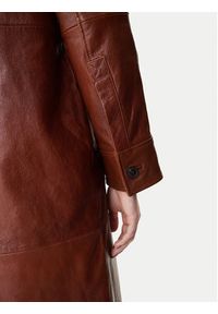 MAX&Co. Płaszcz przejściowy Doppia 2616471021200 Brązowy Regular Fit. Kolor: brązowy. Materiał: skóra #2