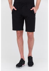 Guess - GUESS Czarne męskie shorty Arlo, Rozmiar XL. Kolor: czarny