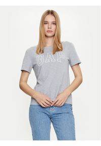 GAP - Gap T-Shirt 871344-00 Szary Regular Fit. Kolor: szary. Materiał: bawełna