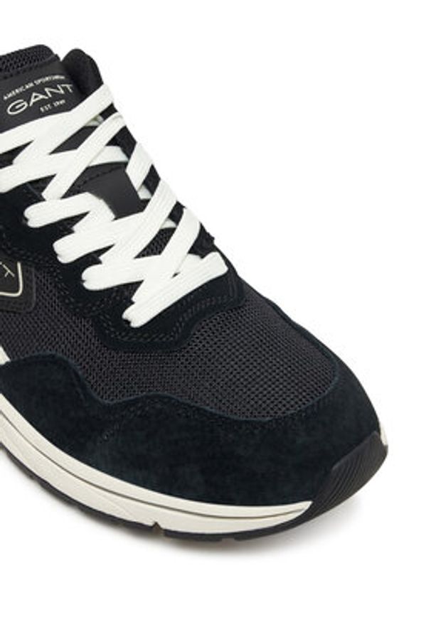 GANT - Gant Sneakersy 30637871 Czarny. Kolor: czarny. Materiał: skóra, nubuk