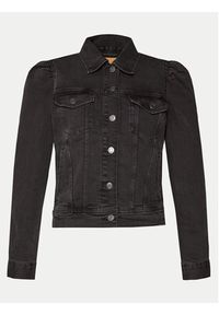GAP - Gap Kurtka jeansowa 635632-00 Czarny Slim Fit. Kolor: czarny. Materiał: bawełna