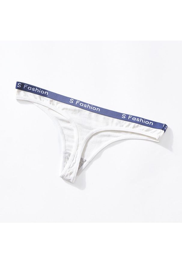 Intica - Stringi sportowe elastyczne do treningu Makenzie. Kolor: biały. Materiał: materiał